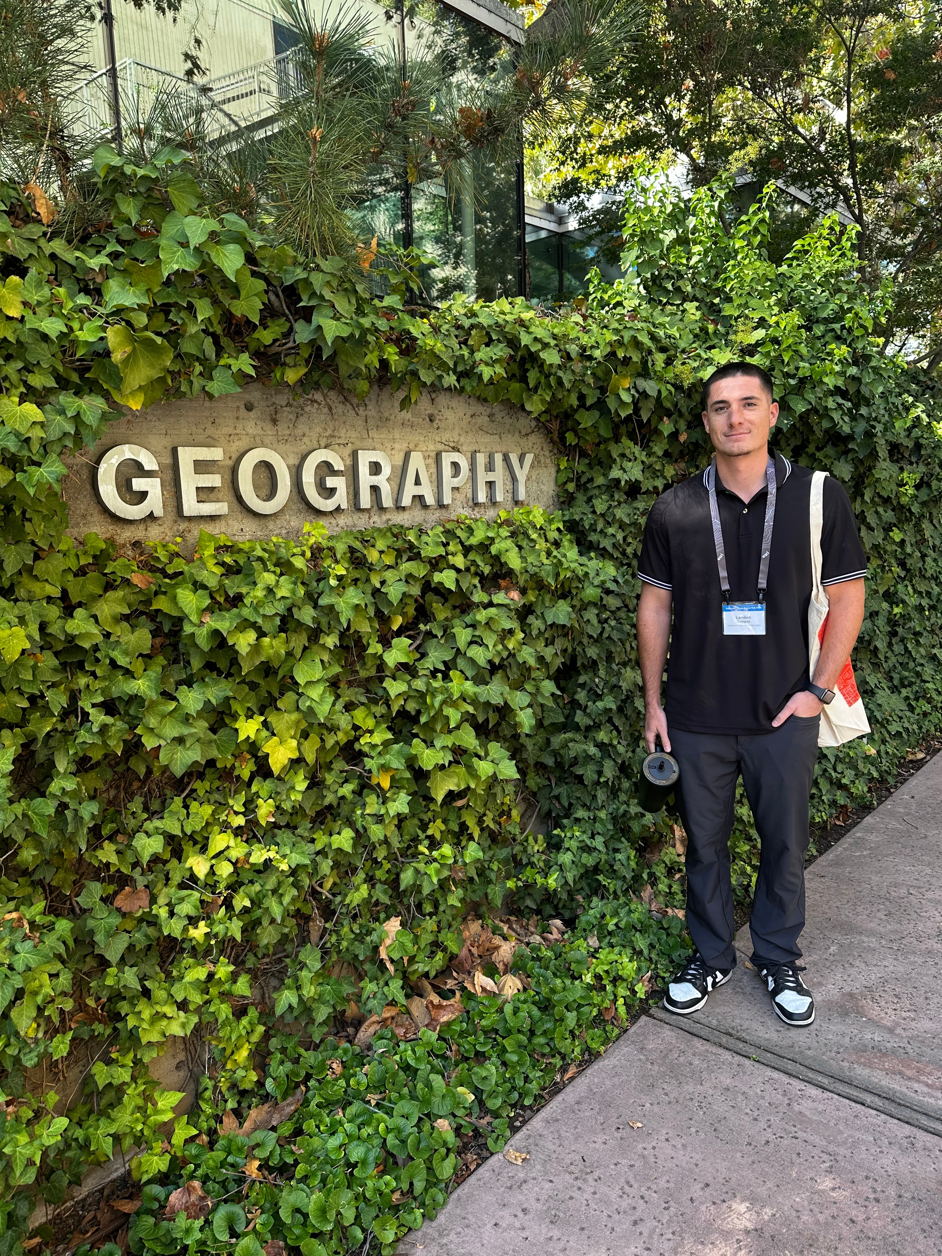 Landon Campos at ESRI Geography Conference